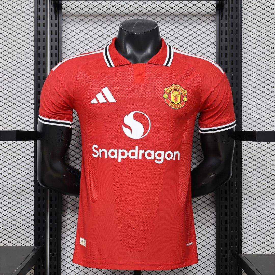Manchester United 26-27 Home Red Jersey - Player Version - Unitedfutballjersey