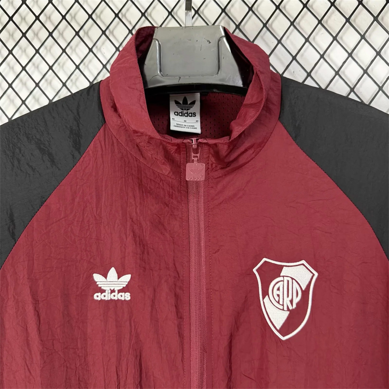River Plate 25-26 Training Windbreaker Jacket - Red - Unitedfutballjersey