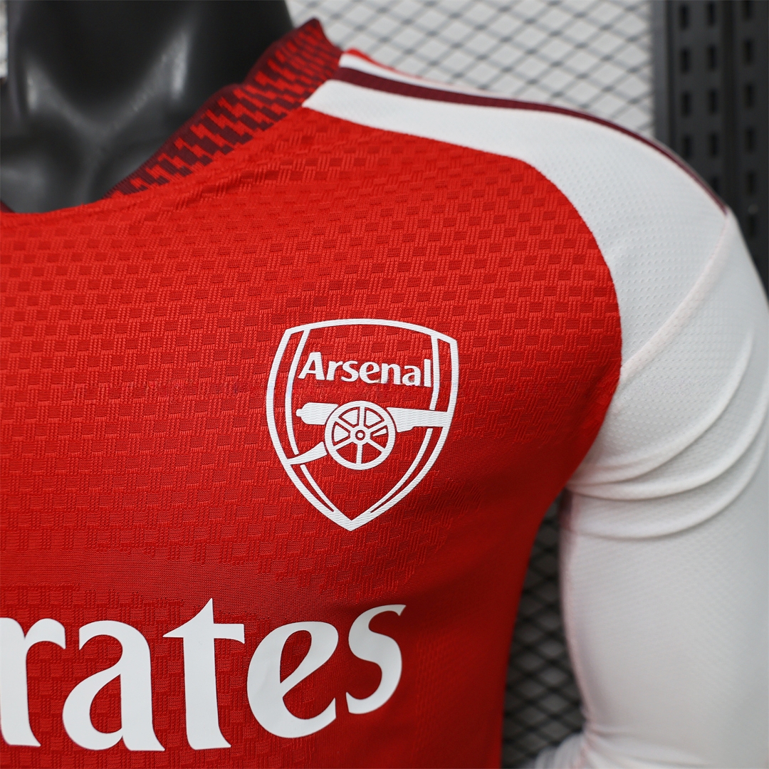 Arsenal 26-27 Home Long Sleeves Jersey - Player Version - Unitedfutballjersey