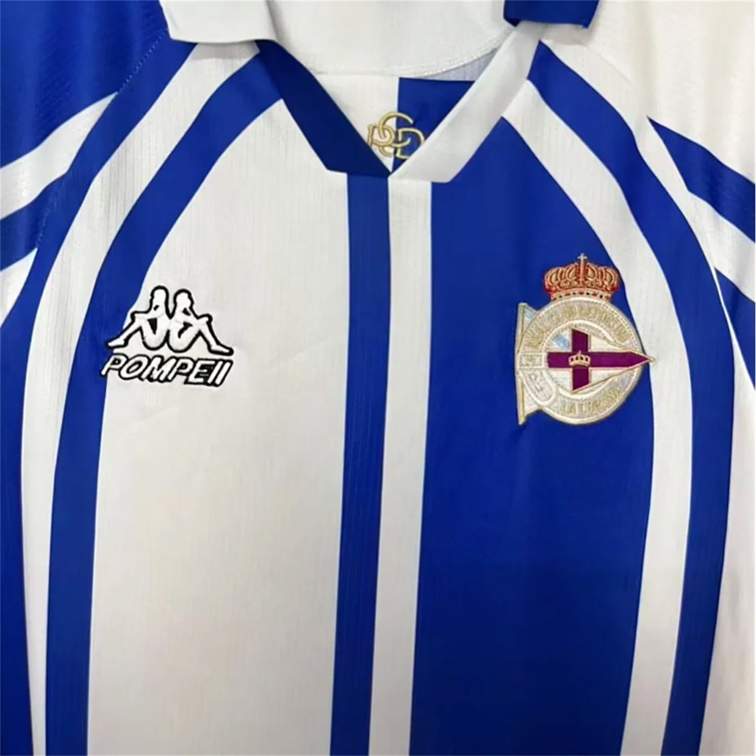 La Coruna 25-26 Retro Style Blue Special Jersey - Fans Version - Unitedfutballjersey