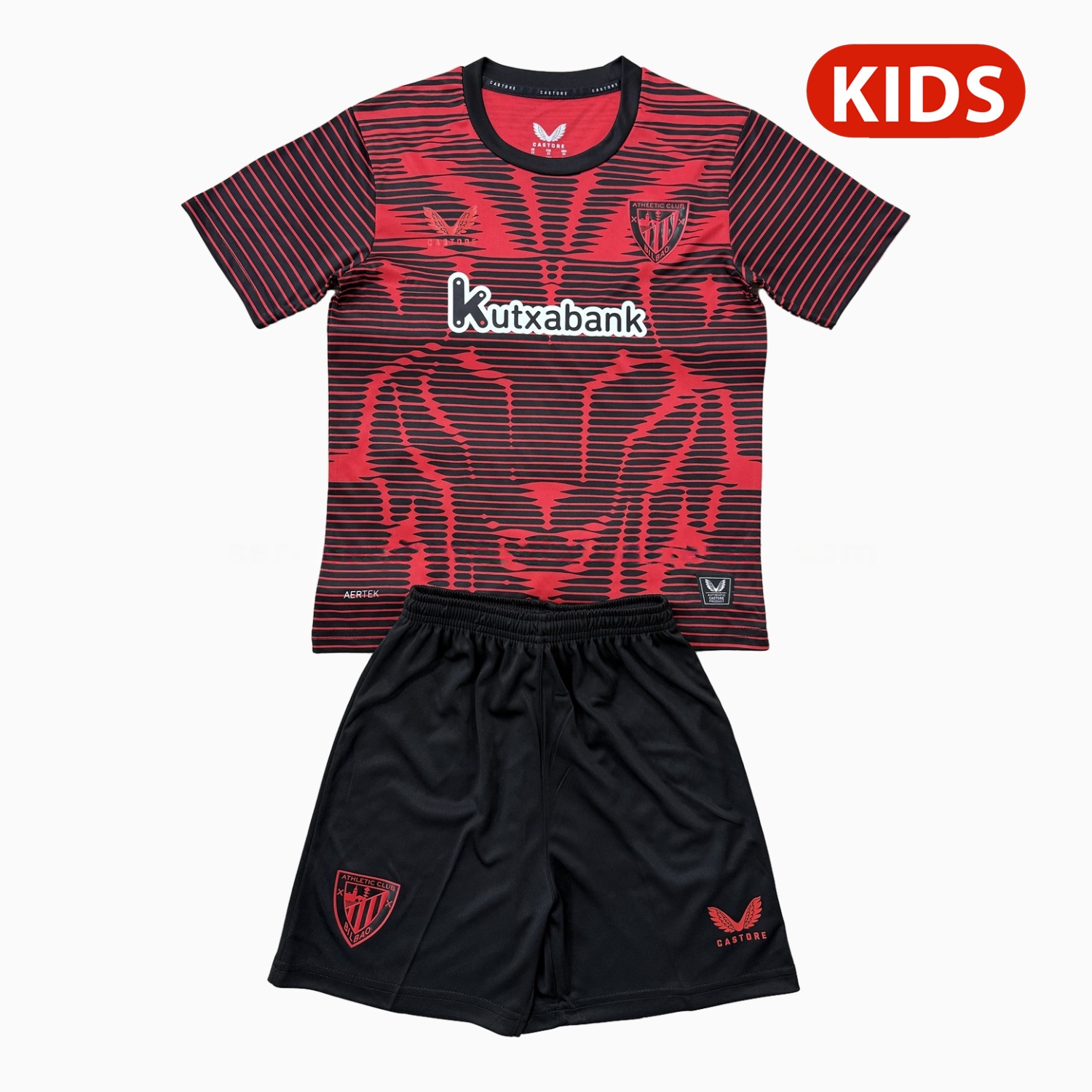 Athletic Bilbao 25-26 Fourth Kids Kit - Unitedfutballjersey