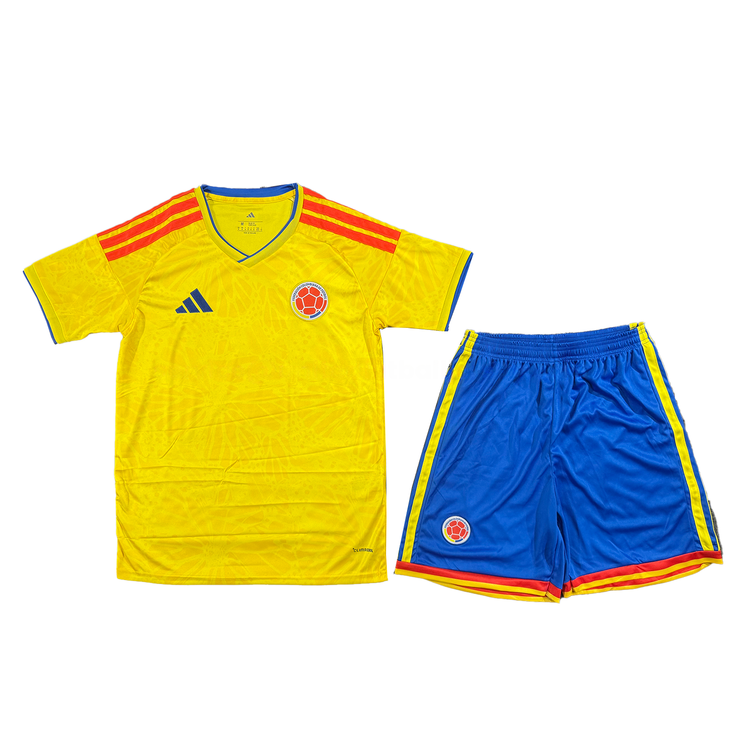 Colombia 2026 Home Men's Adult Jersey Set - Fans Version - Unitedfutballjersey
