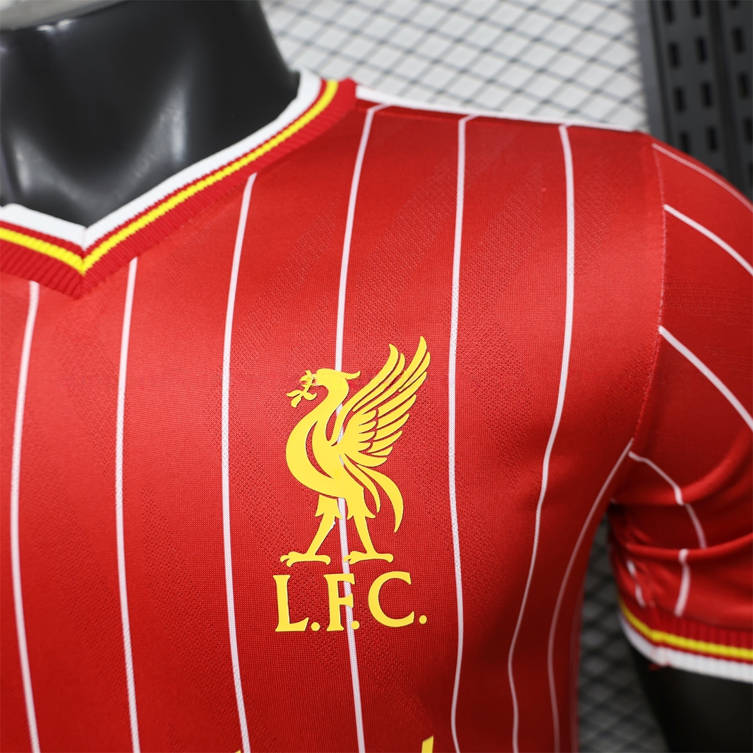 Liver.pool 26-27 Terrace Icon Retro Casual Style Red Jersey - Player Version - Unitedfutballjersey