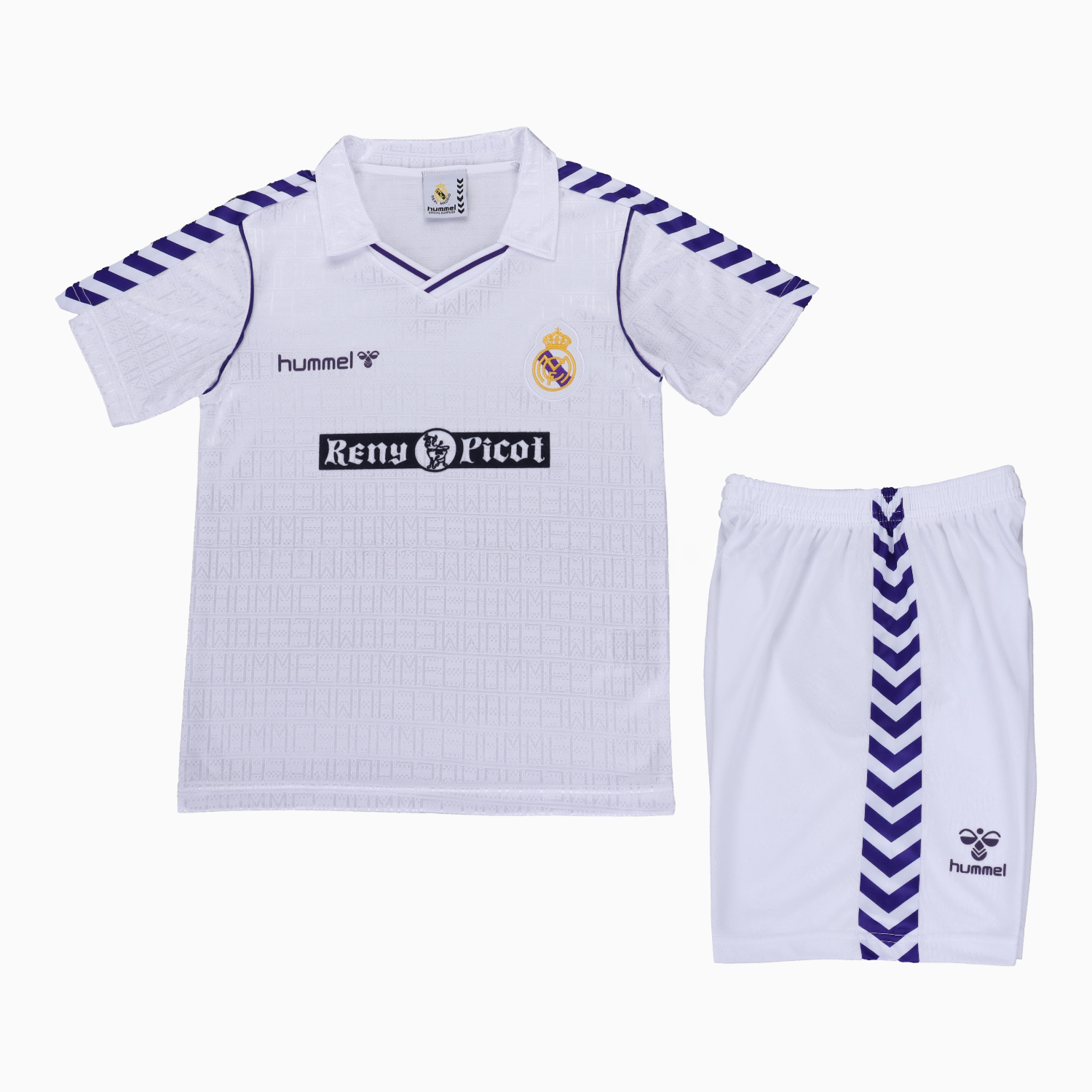 Retro Real Madrid 1988-90 Home Kids Kit - Unitedfutballjersey
