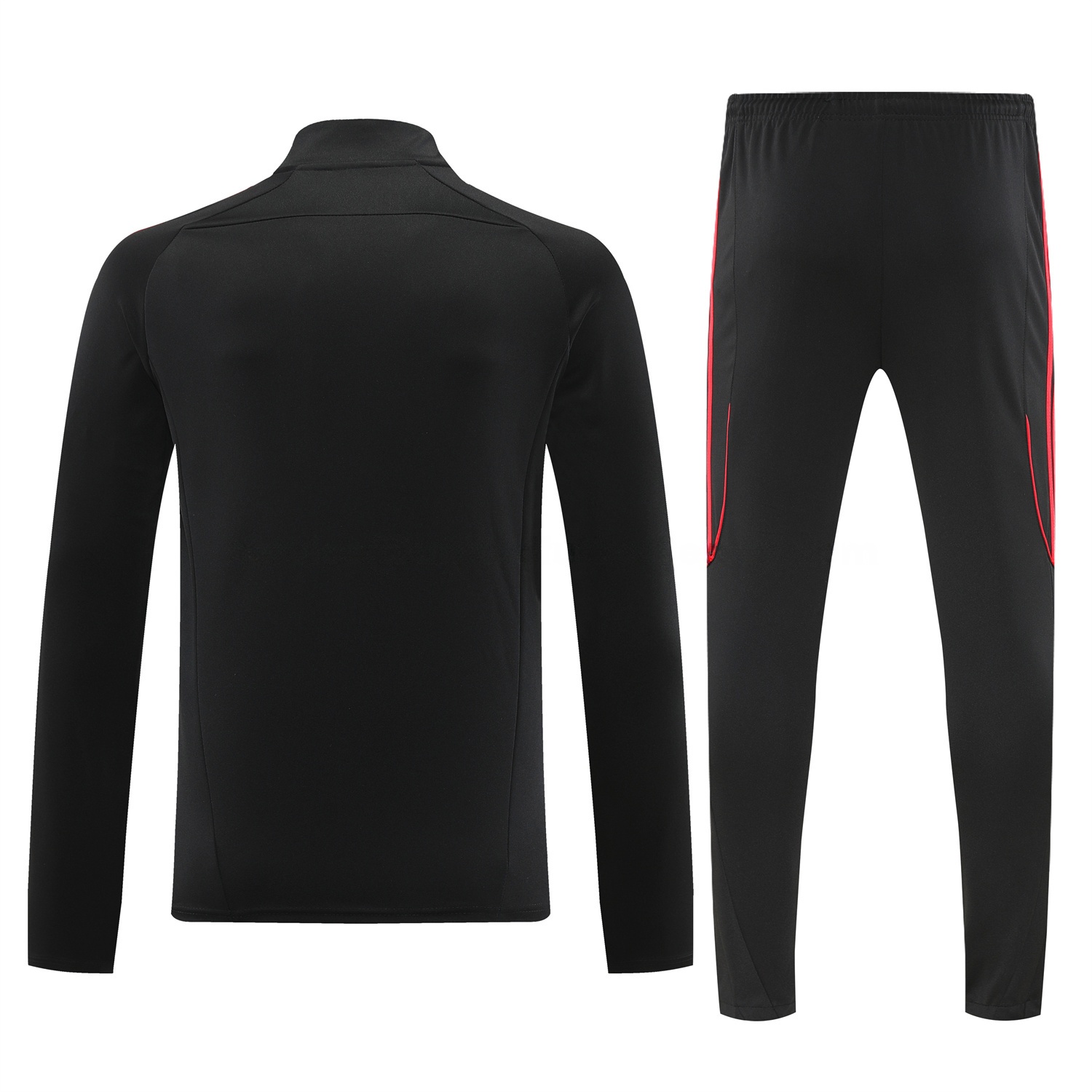 Liver.pool 25-26 Long Sleeve Training Set - Black Top & Pants - Unitedfutballjersey