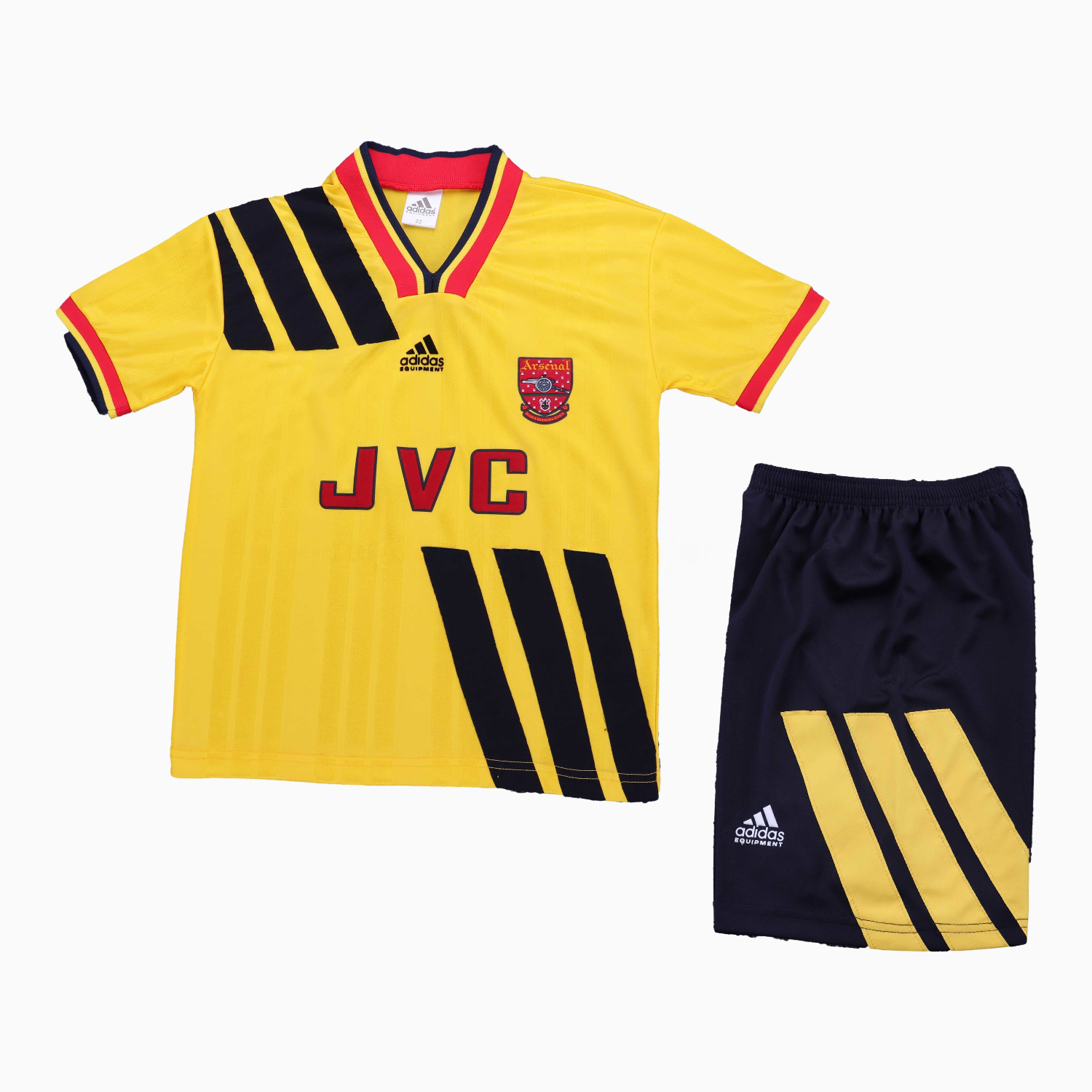 Retro Arsenal 1993-94 Away Kids Kit - Unitedfutballjersey