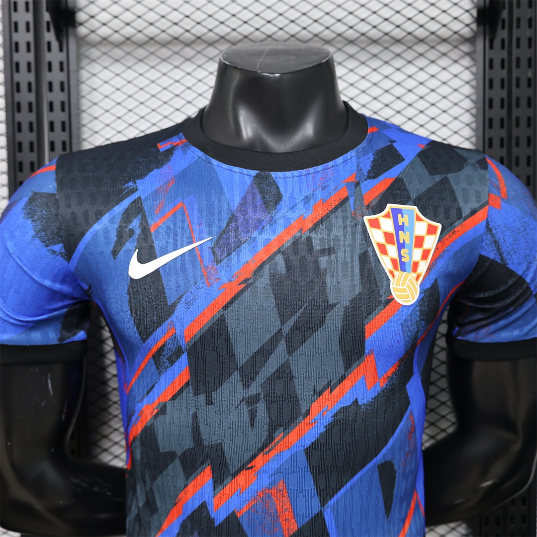 Croatia 2026 Blue And Black Special Jersey - Player Version - Unitedfutballjersey