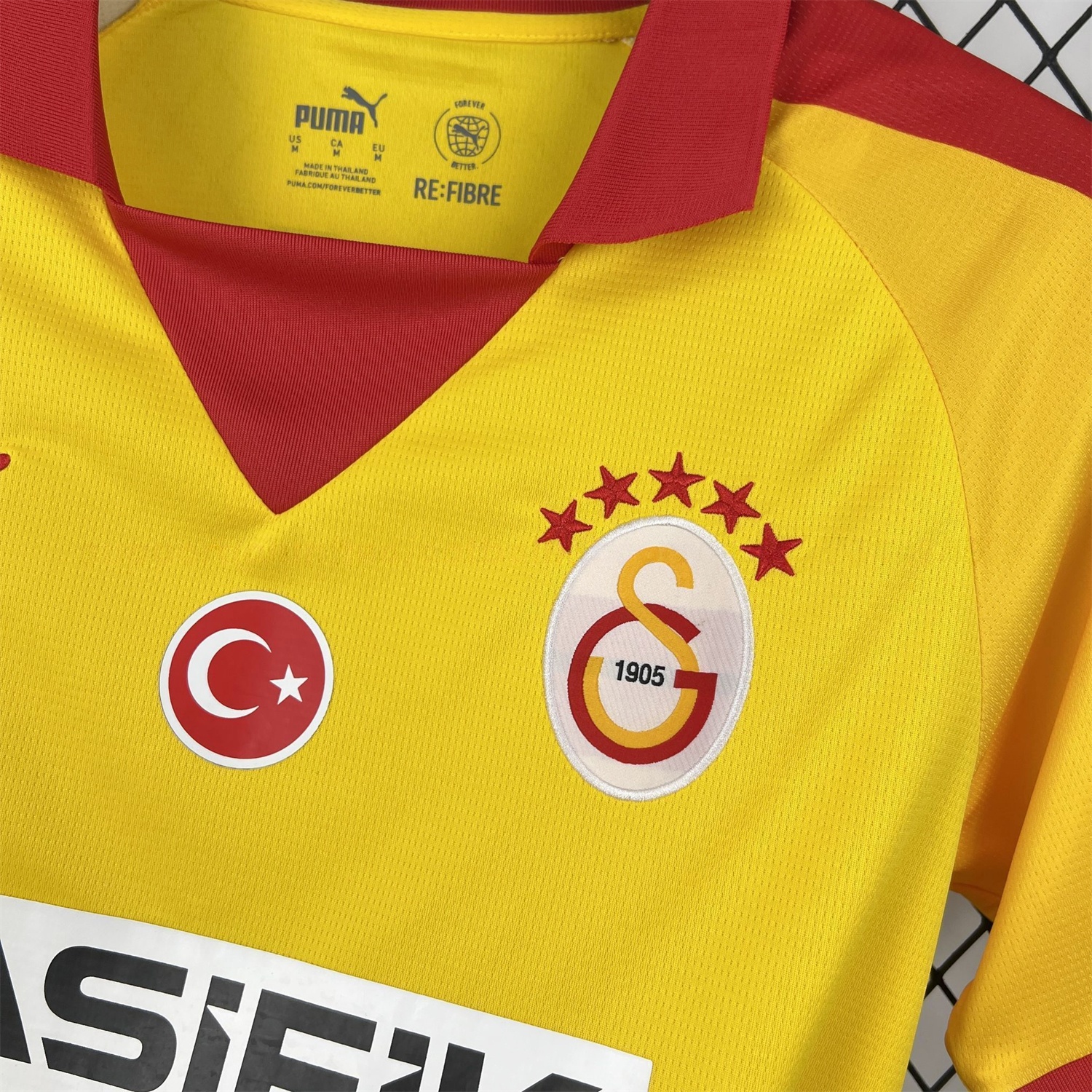 Galatasaray 25-26 Yellow Jersey - Fans Version - Unitedfutballjersey
