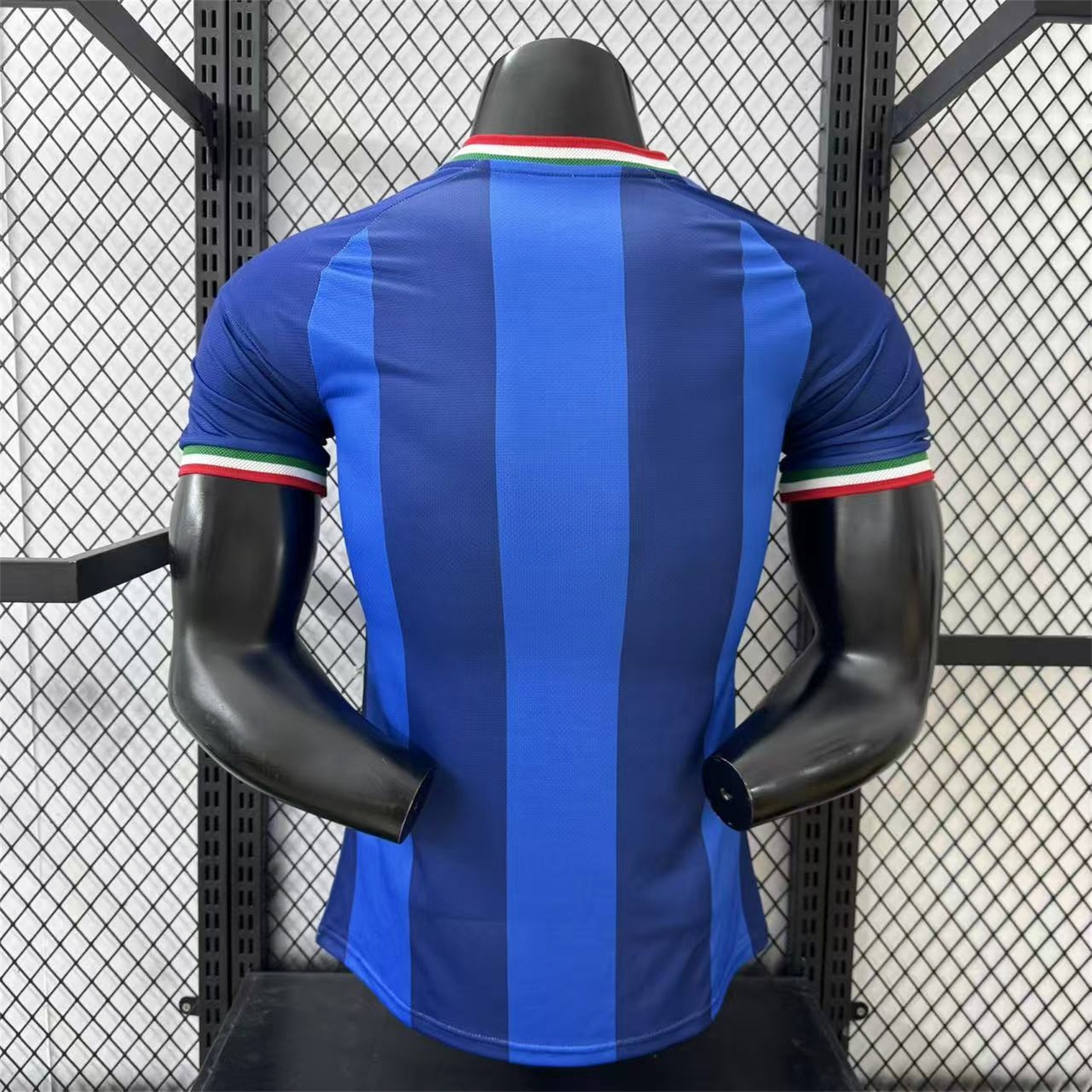 Italy 2026 Blue Vertical Stripes Special Jersey - Player Version - Unitedfutballjersey