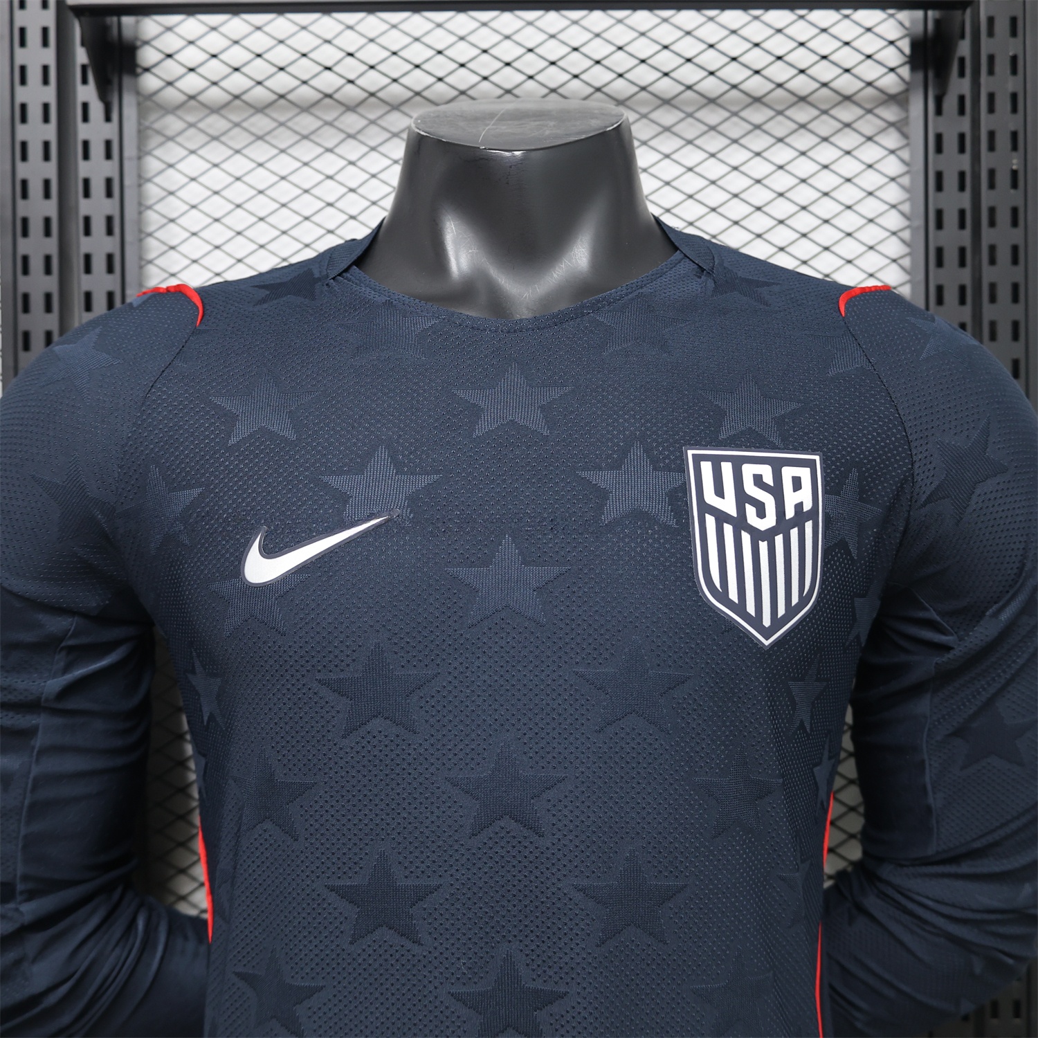 United States USA 2026 Away Long Sleeves Jersey - Player Version - Unitedfutballjersey