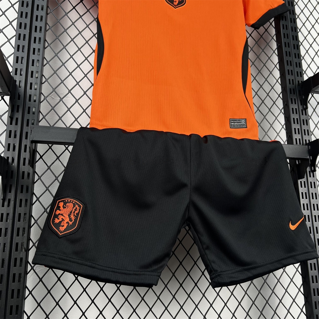 Netherlands 2026 Home Kids Kit - Unitedfutballjersey