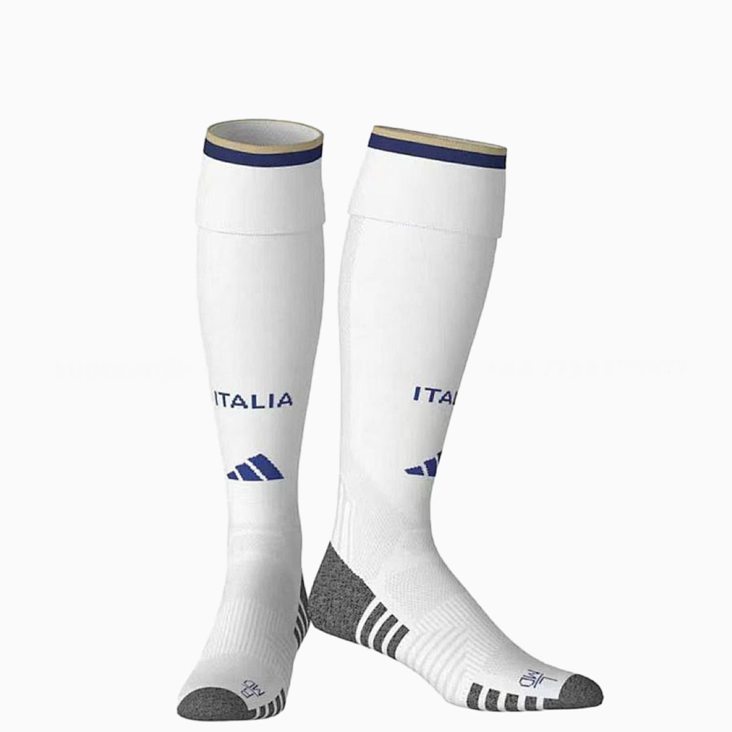 Italy 2026 Home Terry cloth sole Socks - White - Unitedfutballjersey