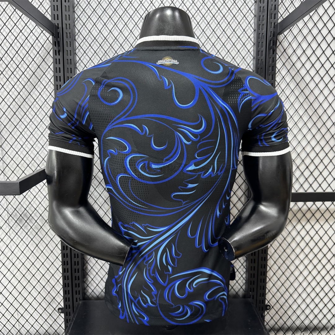Argentina 2026 Away Deep Blue Jersey - Player Version - Unitedfutballjersey