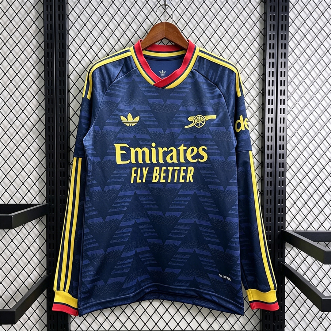 Arsenal 26-27 Away Long Sleeves Jersey - Fans Version - Unitedfutballjersey