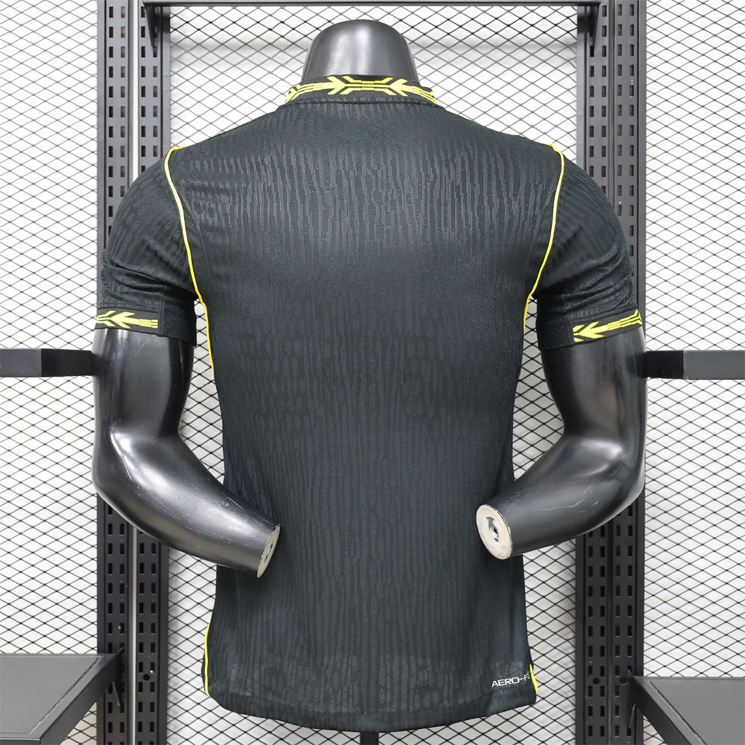 C.H.E.L.S.E.A 25-26 Black With Gold Special Jersey - Player Version - Unitedfutballjersey