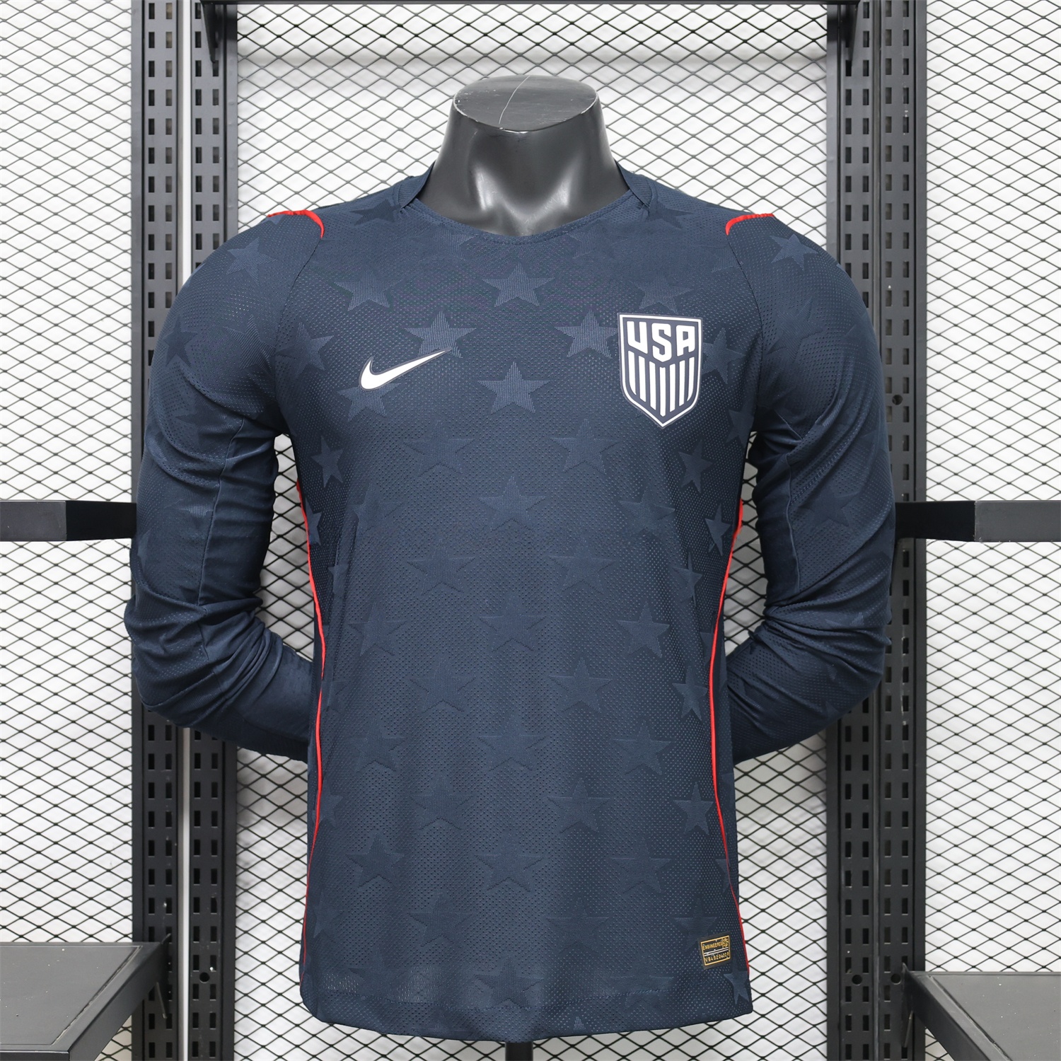 United States USA 2026 Away Long Sleeves Jersey - Player Version - Unitedfutballjersey