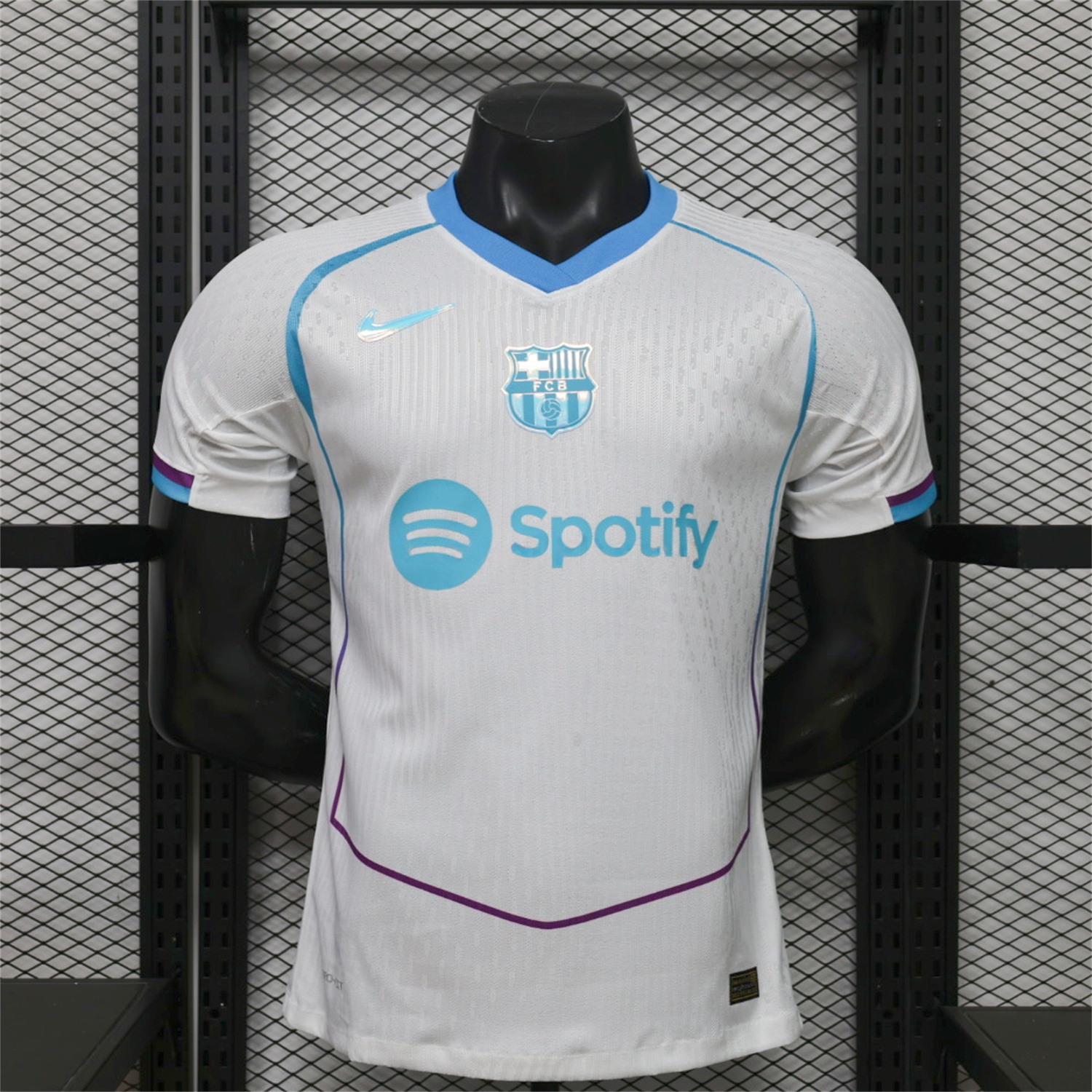 Barcelona 26-27 Blue White Special Jersey - Player Version - Unitedfutballjersey