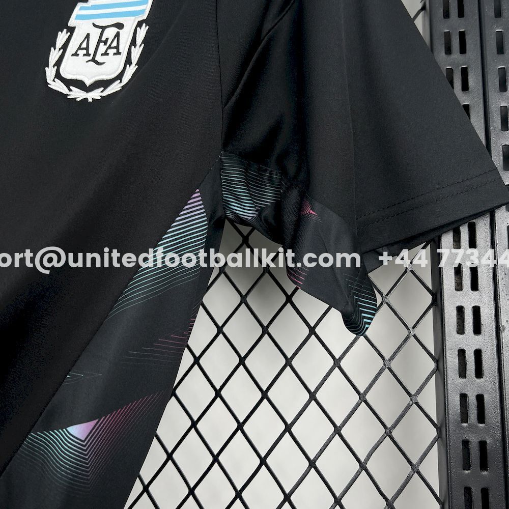 Argentina 2026 Goalkeeper Black Jersey - Fans Version - Unitedfutballjersey