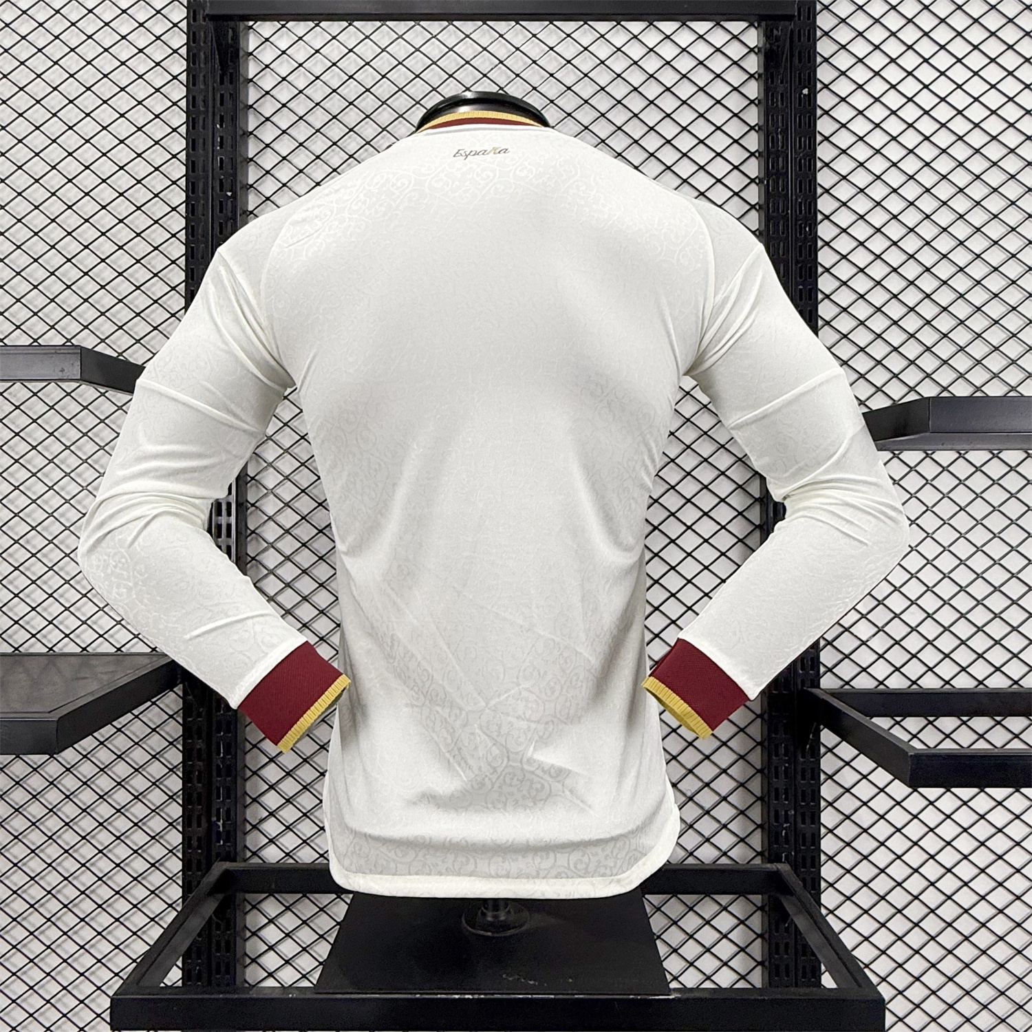 Spain 2026 Away Long Sleeves Jersey - Player Version - Unitedfutballjersey