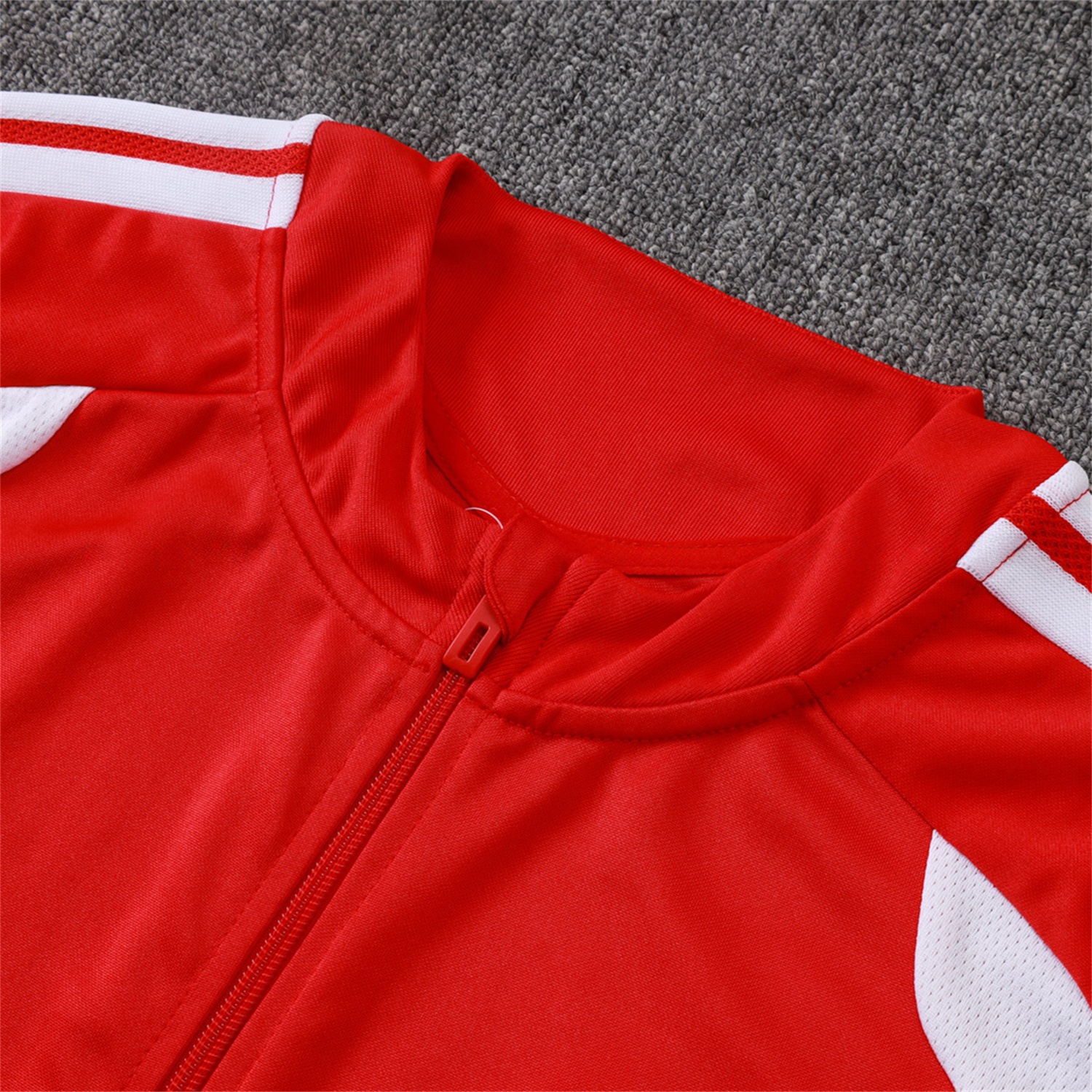 Arsenal 26-27 Jacket Training Tracksuit - Red Jackets & Black Pants - Unitedfutballjersey