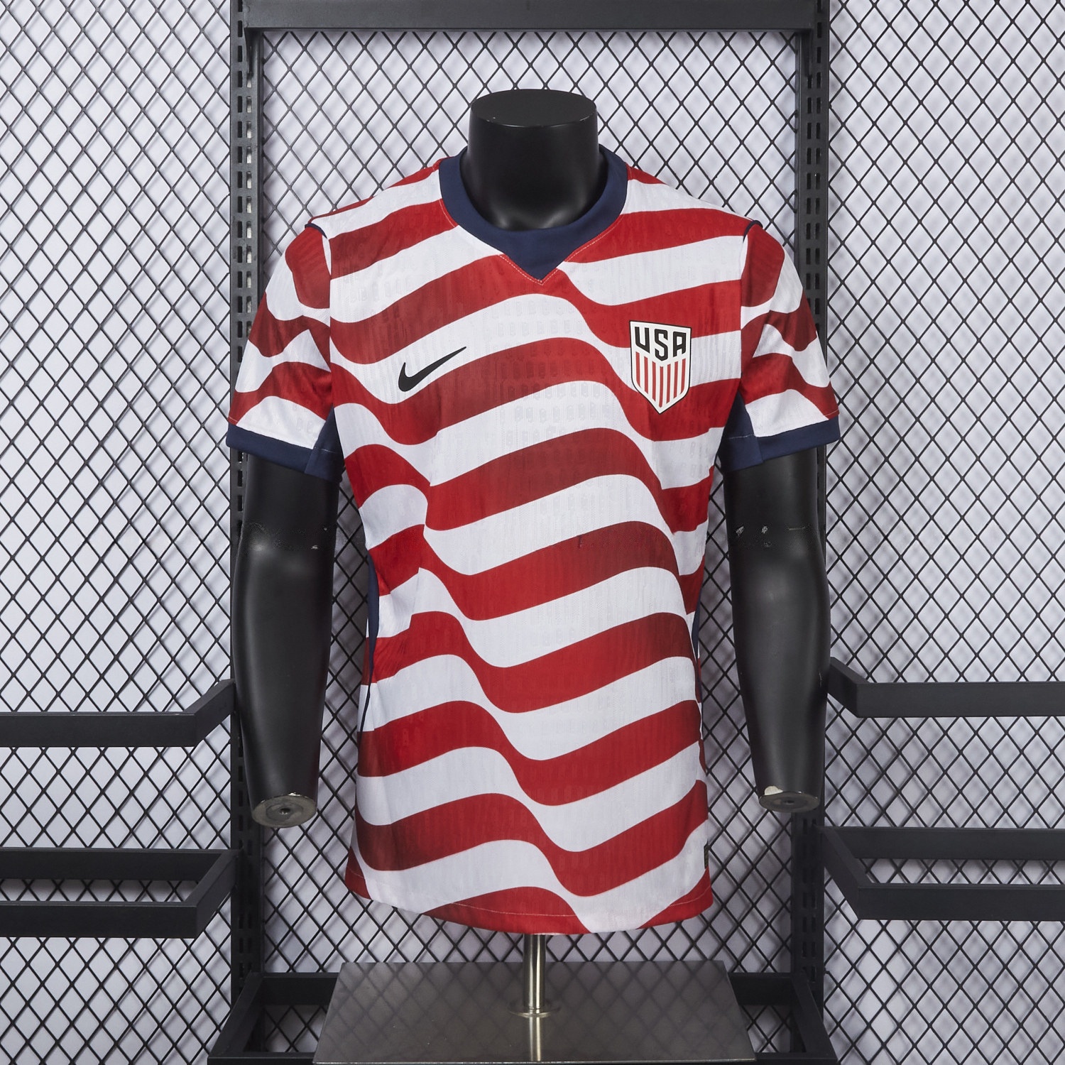 【Stripes on Both Sides】United States USA 2026 Home Jersey - Player Version - Unitedfutballjersey