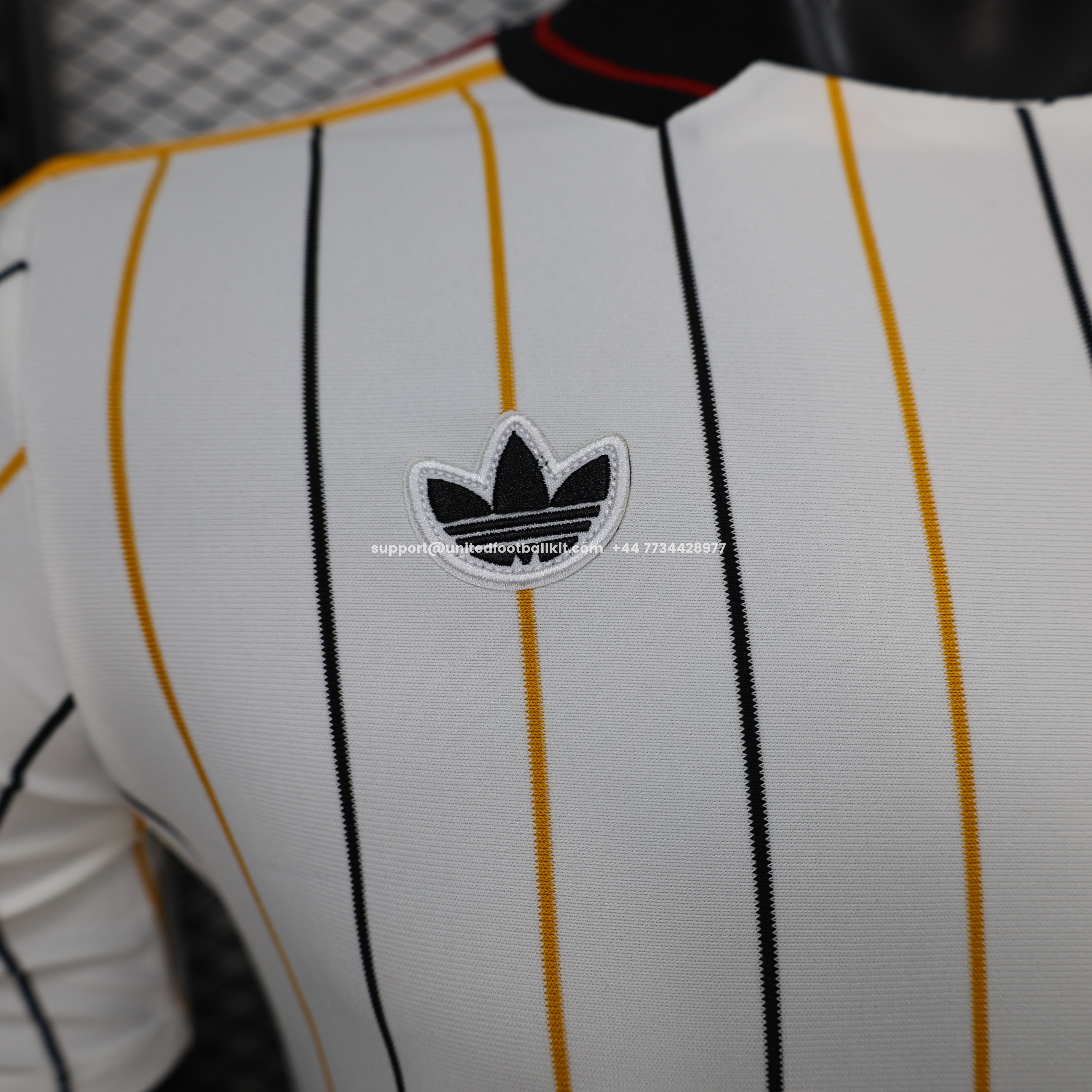 Germany 2026 Terrace Icon Retro Casual Style White Jersey - Player Version - Unitedfutballjersey