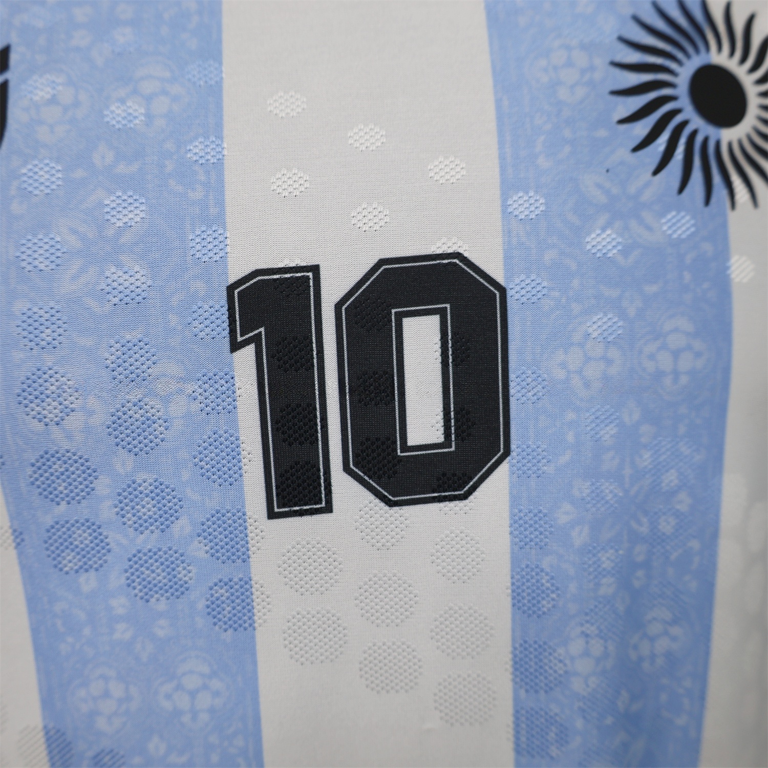 Argentina 2026 White Blue Maradona Special Kit - Player Version - Unitedfutballjersey