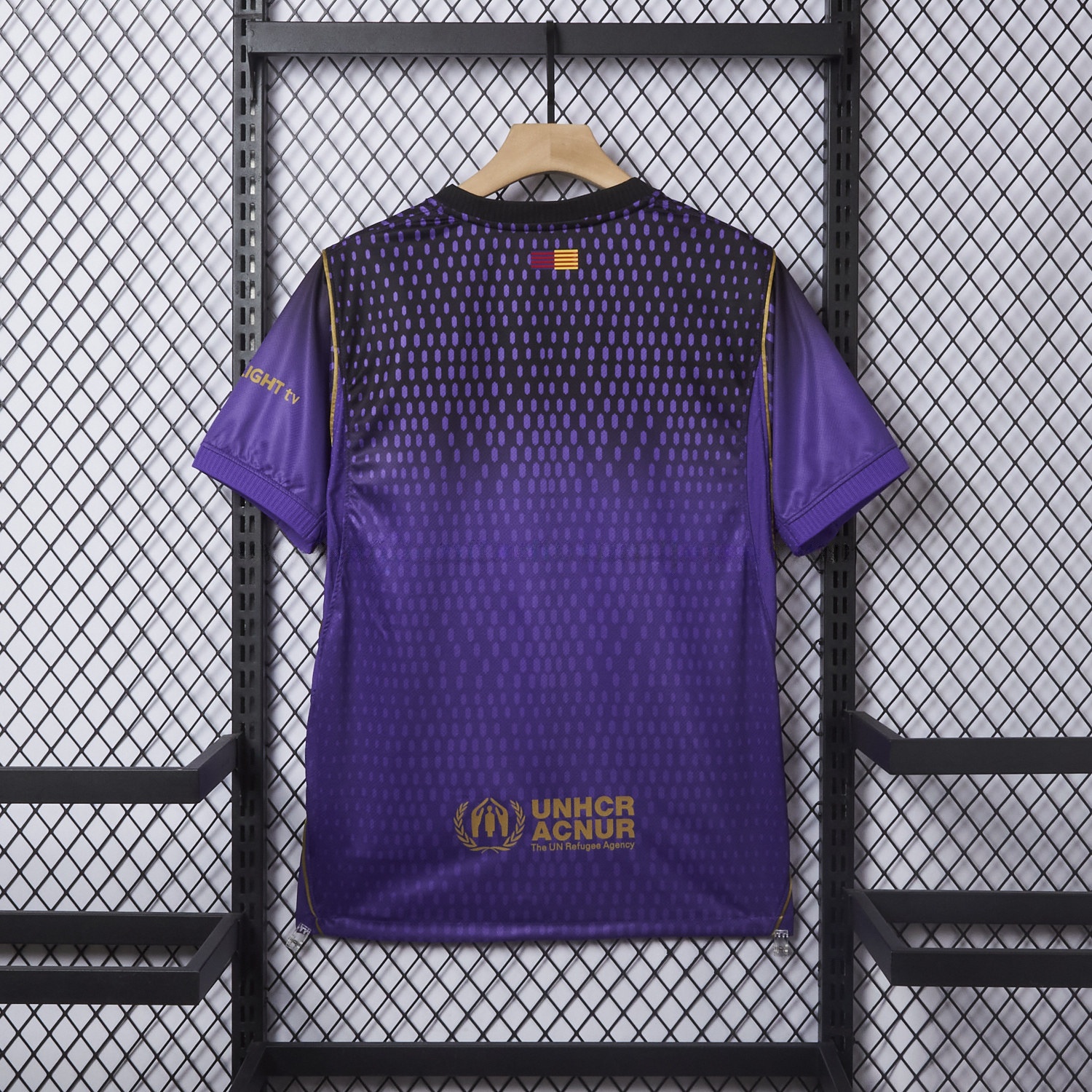 Barcelona 26-27 Away Purple-Black Gradient Jersey - Fans Version - Unitedfutballjersey