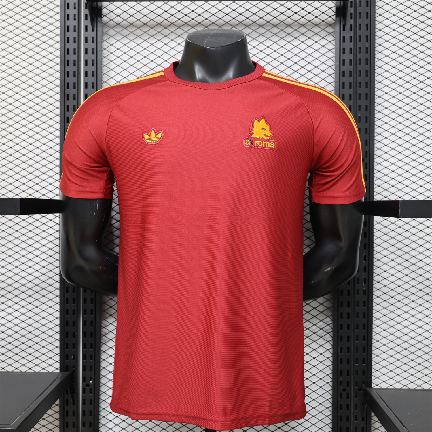 AS Roma 25-26 Retro Casual Style Red Special Jersey - Player Version - Unitedfutballjersey