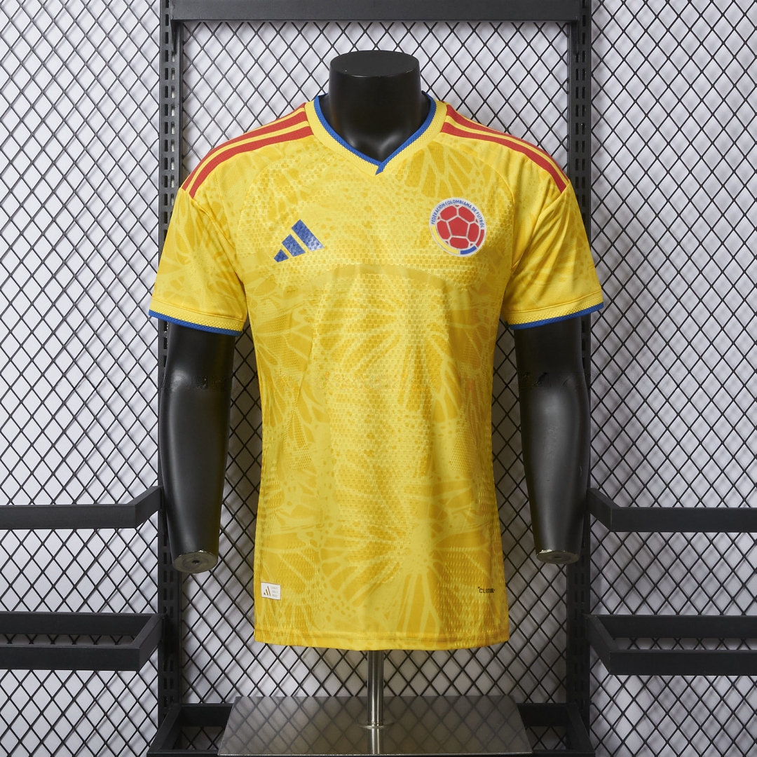Colombia 2026 Home Jersey - Player Version - Unitedfutballjersey