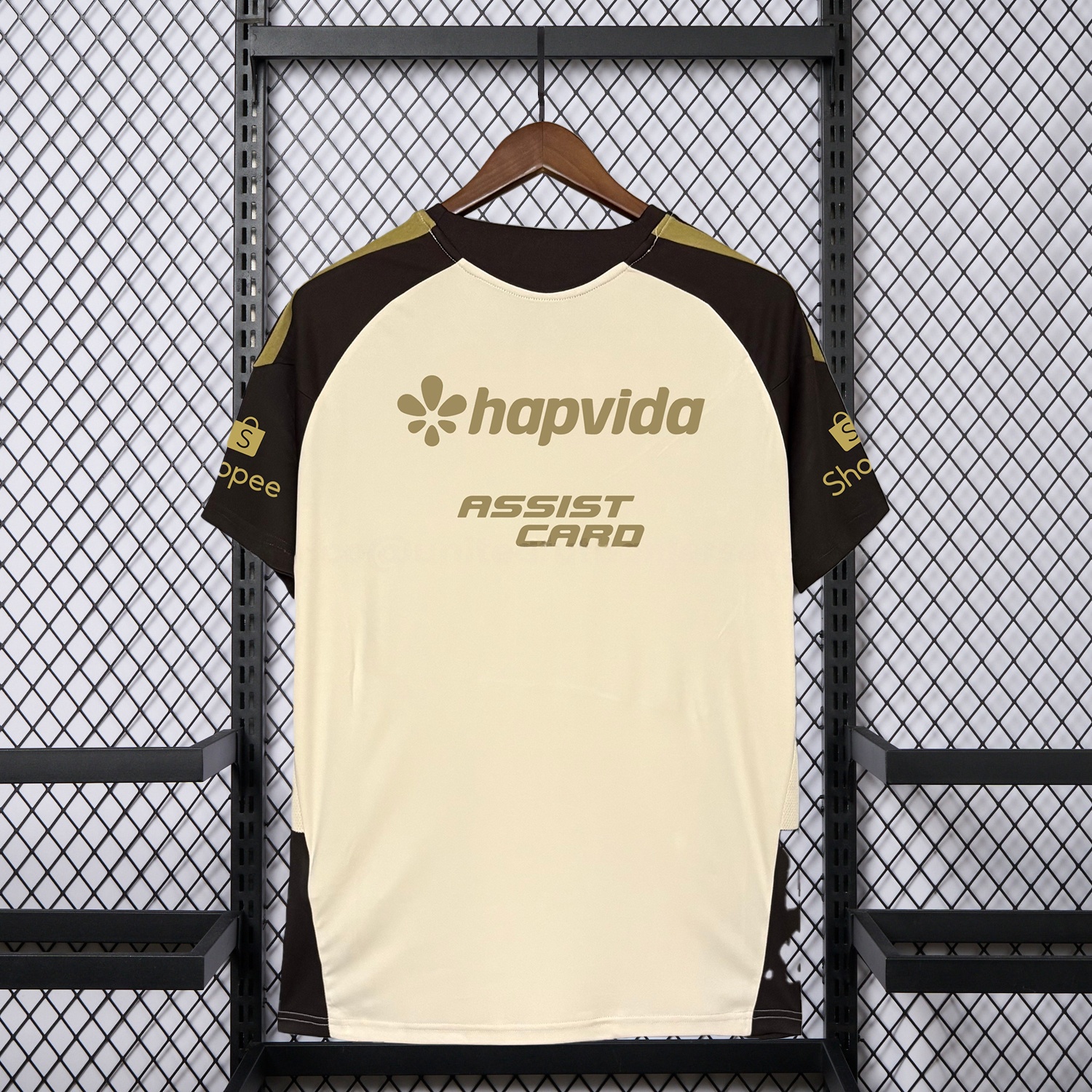 Flamengo 25-26 Cream Black Special Jersey With All Sponsors - Fans Version - Unitedfutballjersey