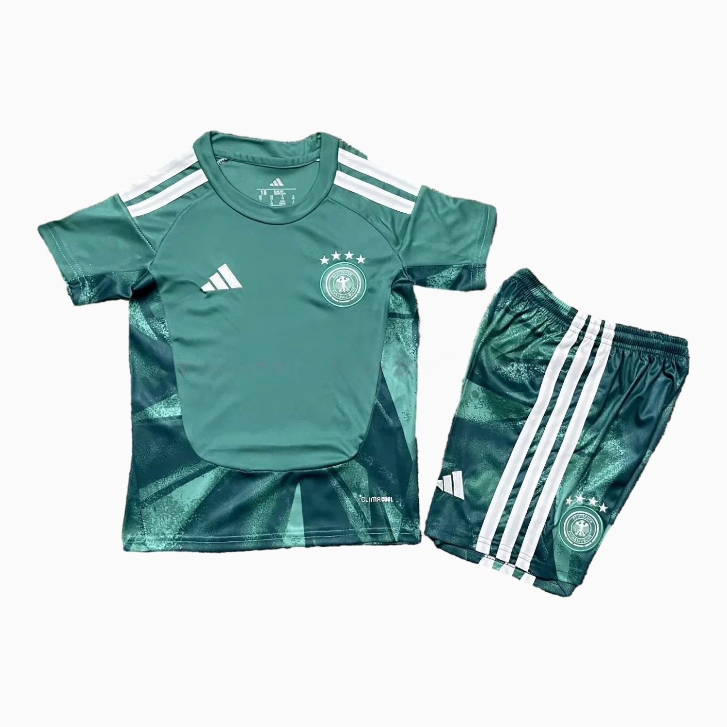 Germany 2026 Goalkeeper Green Men's Adult Jersey Set - Fans Version - Unitedfutballjersey