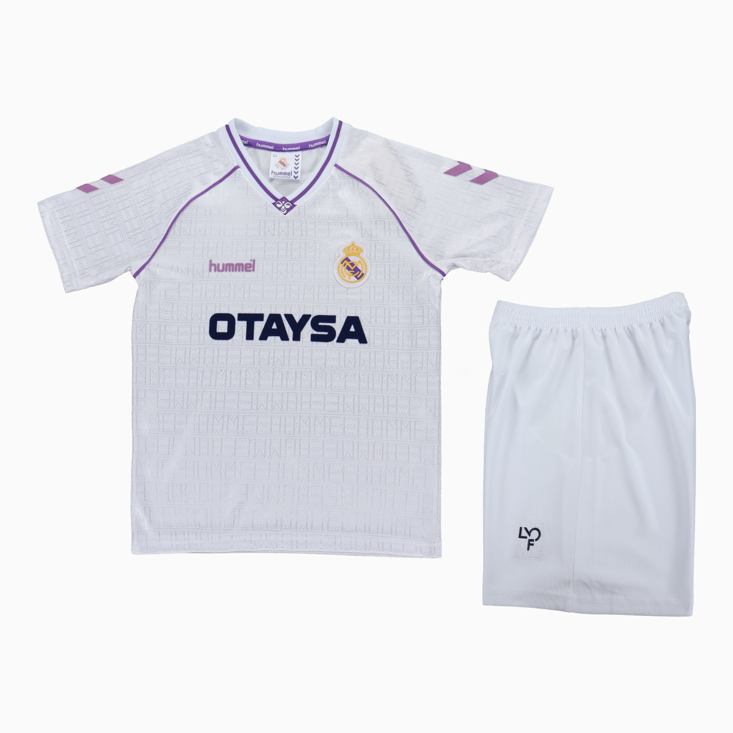 Retro Real Madrid 1990-92 Home Kids Kit - Unitedfutballjersey