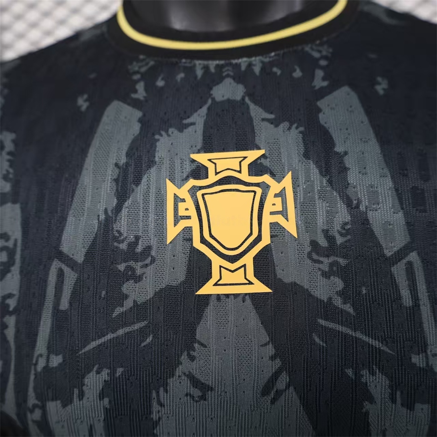 Portugal 2026 COMMA Black CR7 Special Jersey - Player Version - Unitedfutballjersey