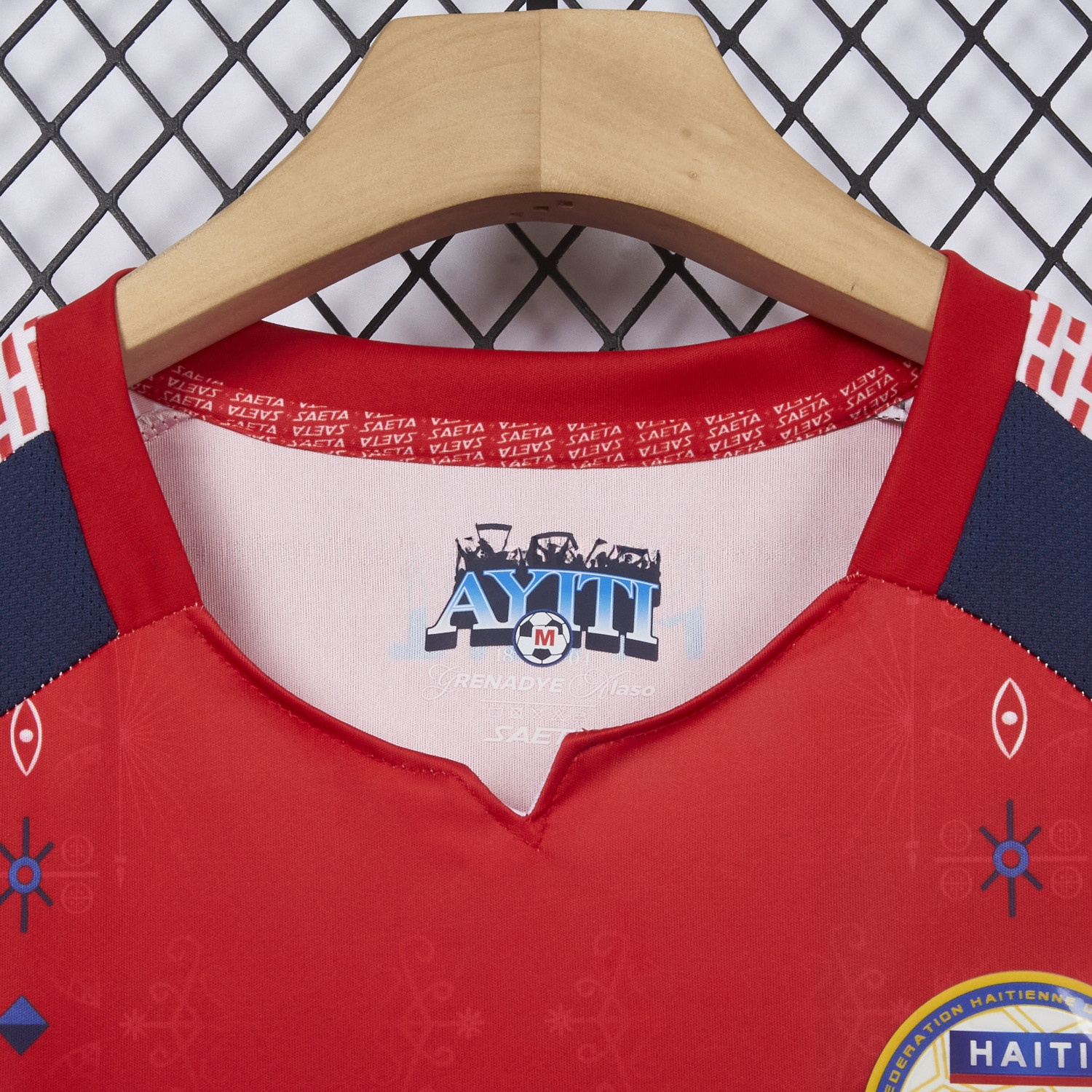 Haiti 25-26 Third Red Jersey - Fans Version - Unitedfutballjersey