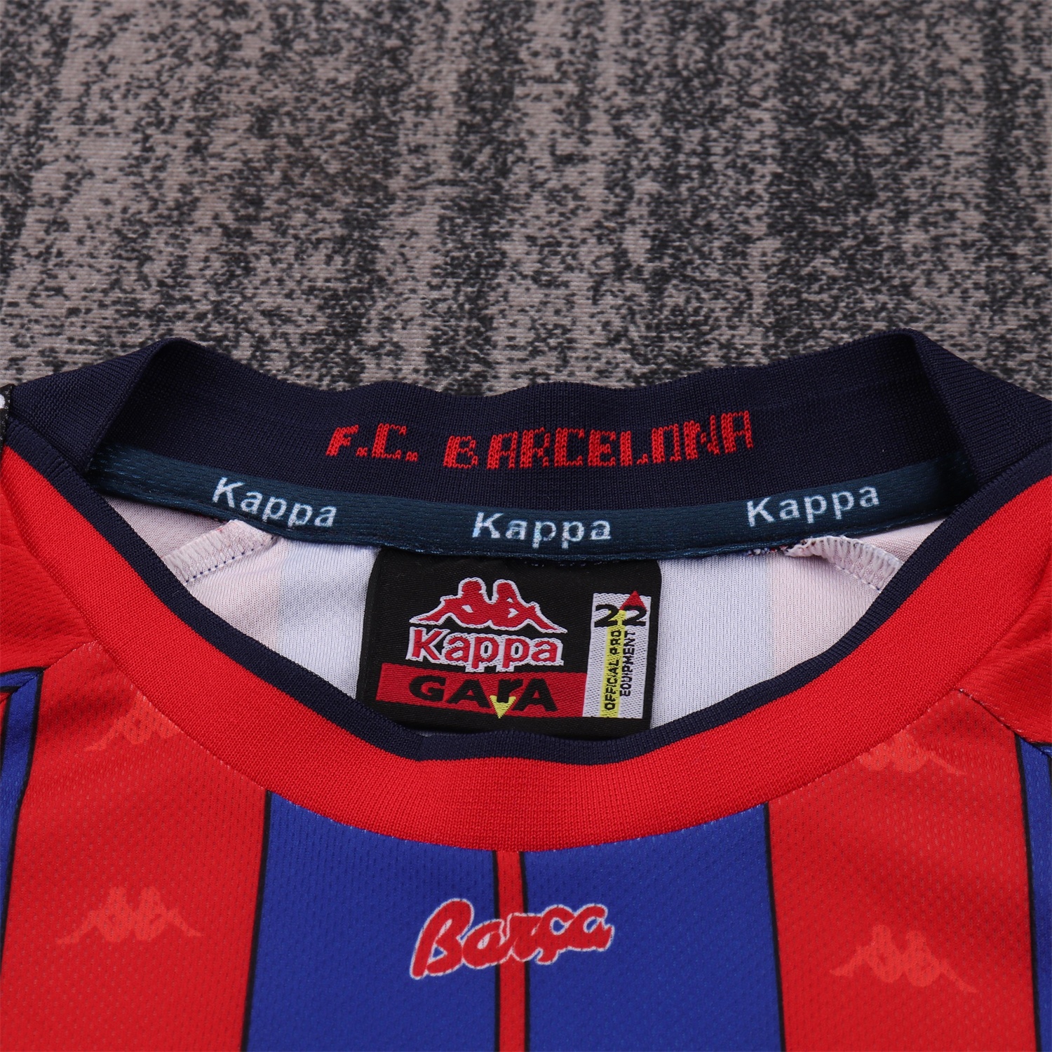 Retro Barcelona 1997-98 Home Kids Kit - Unitedfutballjersey