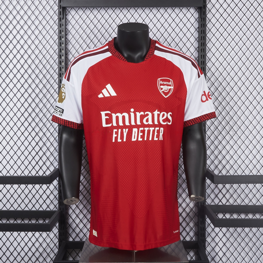 【Champion 26 Font】Arsenal 26-27 Home Jersey - Player Version - Unitedfutballjersey