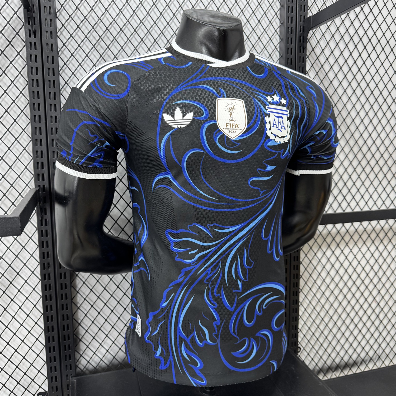 Argentina 2026 Away Deep Blue Jersey - Player Version - Unitedfutballjersey
