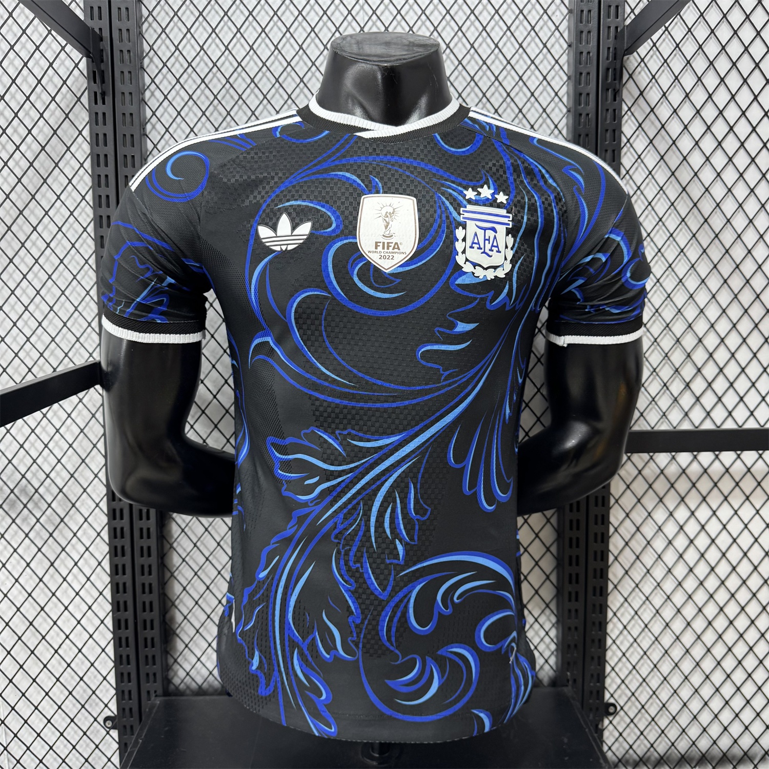 Argentina 2026 Away Deep Blue Jersey - Player Version - Unitedfutballjersey