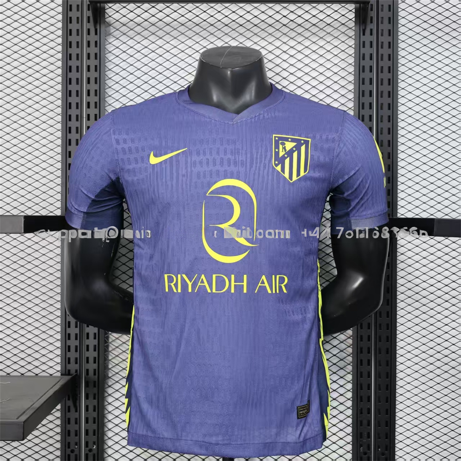 Atletico Madrid 25-26 Away Jersey - Player Version - Unitedfutballjersey