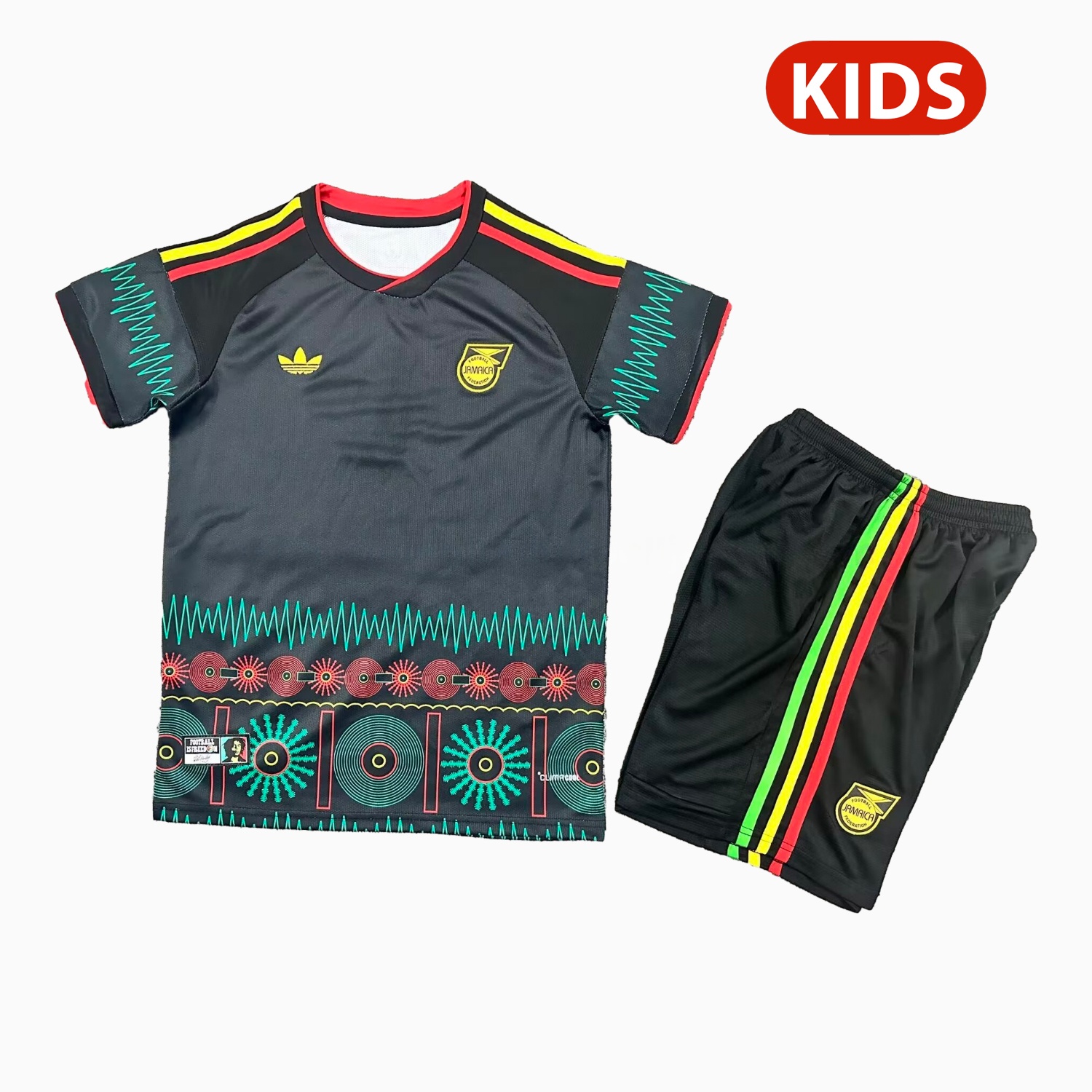 Jamaica 2026 Away Kids Kit - Unitedfutballjersey