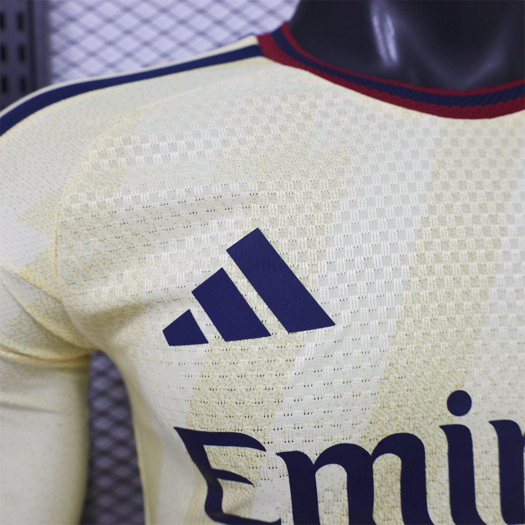 Arsenal 26-27 Third Long Sleeves Jersey - Player Version - Unitedfutballjersey