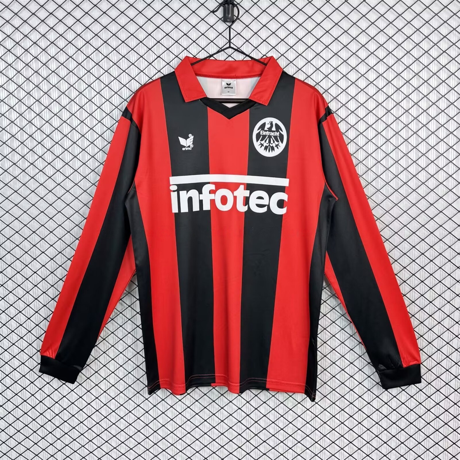 Retro Frankfurt 1983-84 Home Long Sleeves Jersey - Unitedfutballjersey