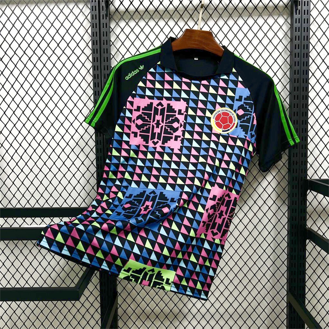 Retro Colombia 1990 Goalkeepe Jersey - Unitedfutballjersey