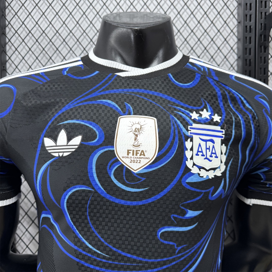 Argentina 2026 Away Deep Blue Jersey - Player Version - Unitedfutballjersey