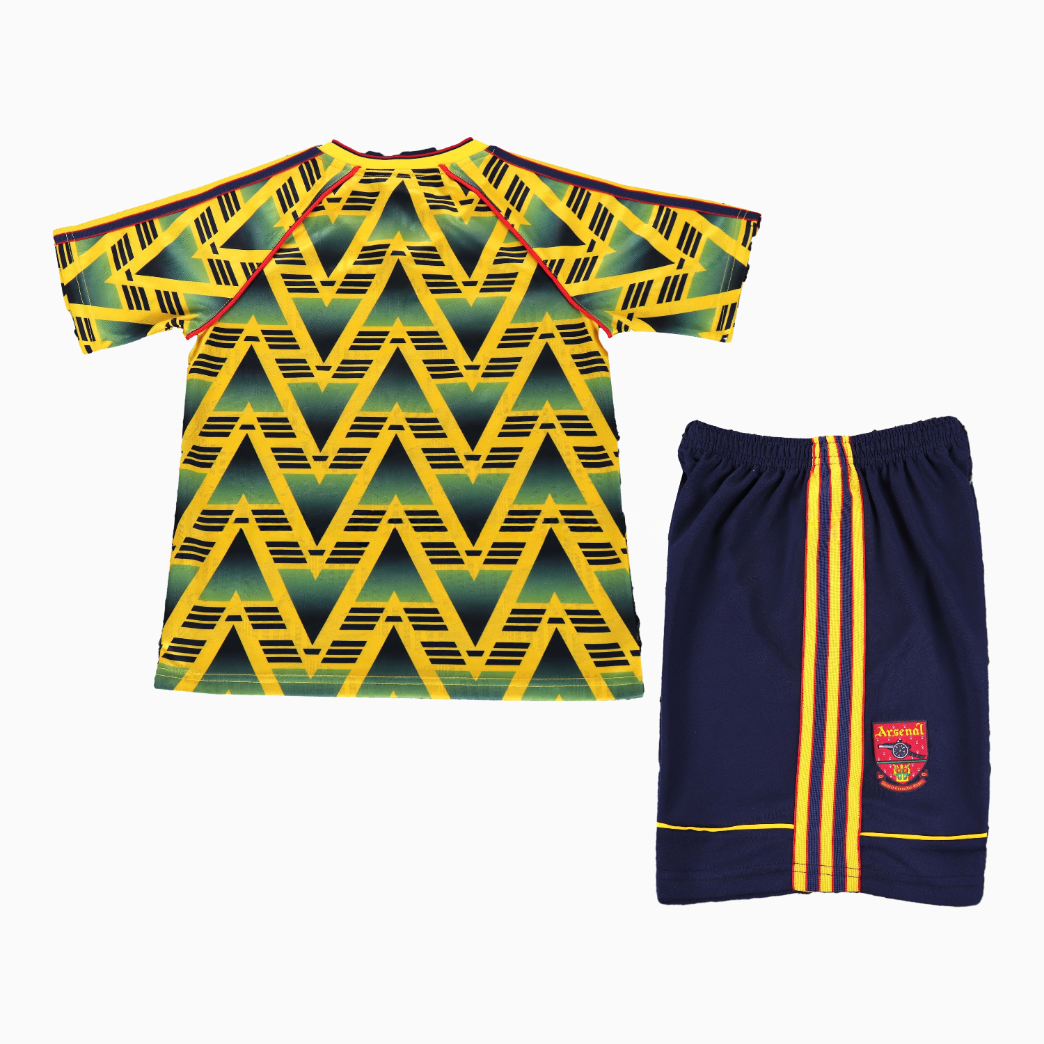 Retro Arsenal 1991-93 Away Kids Kit - Unitedfutballjersey