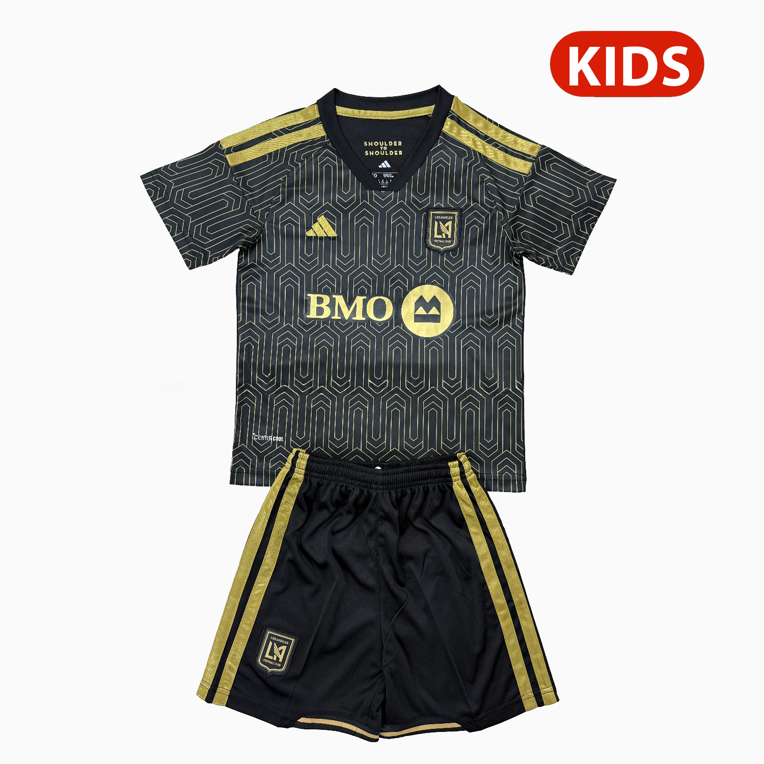 Los Angeles FC 2026 Home Kids Kit - Unitedfutballjersey