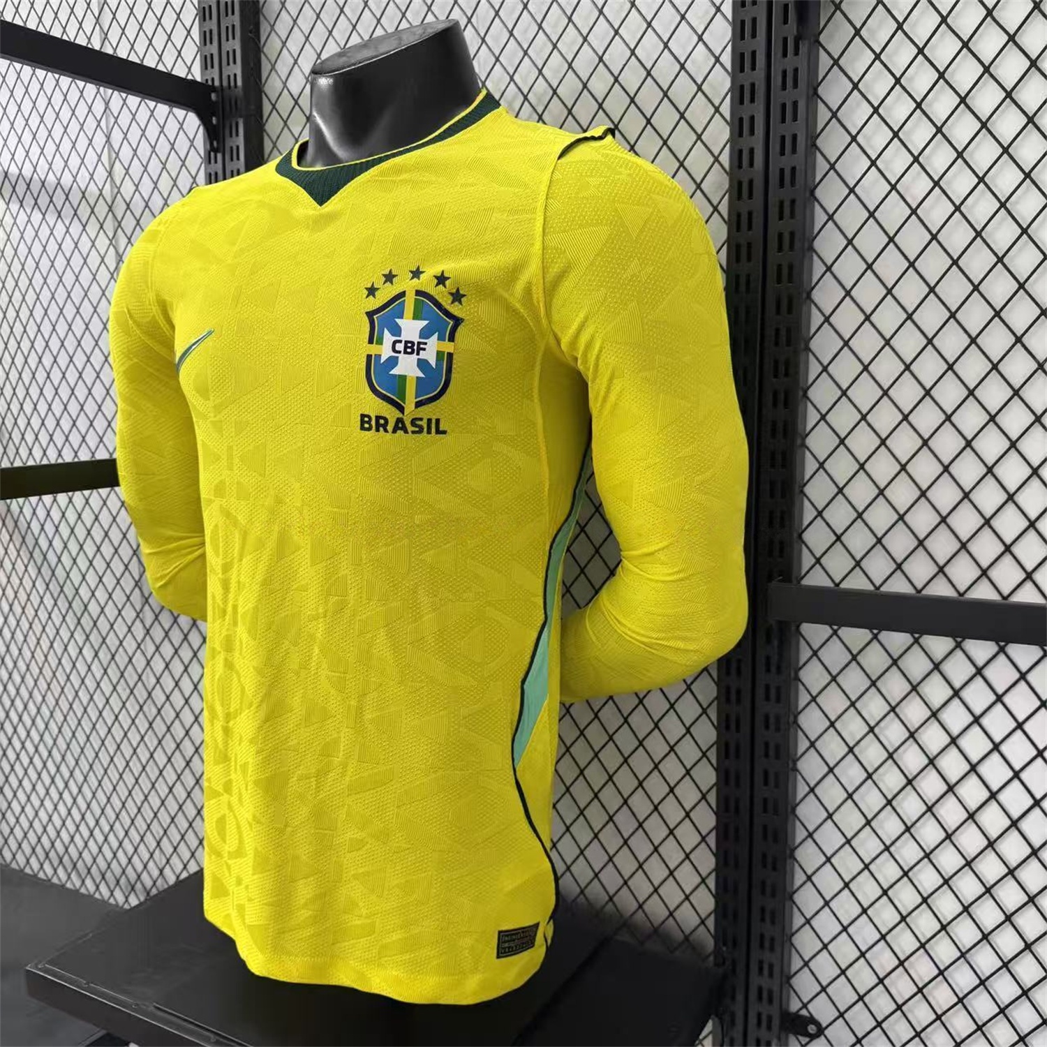 Brazil 2026 Home Long Sleeves Jersey - Player Version - Unitedfutballjersey