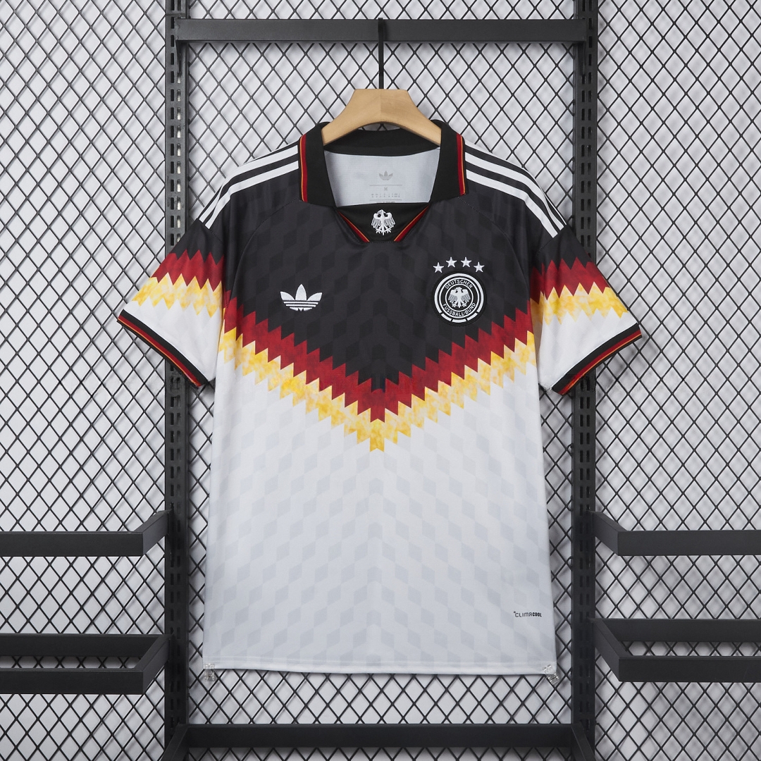 Germany 2026 Black And White V-Shaped Design Special Jersey - Fans Version - Unitedfutballjersey