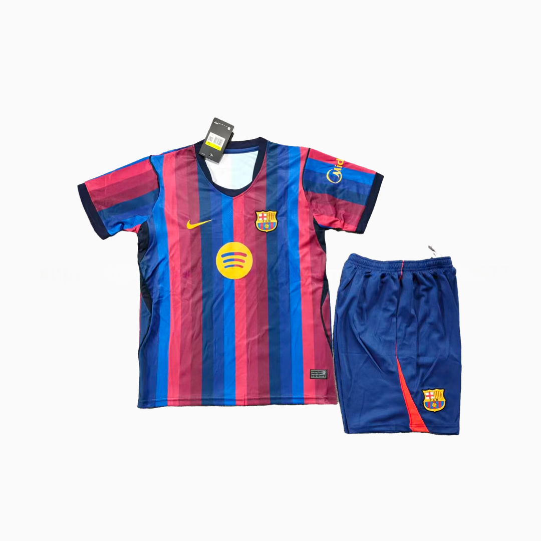 Barcelona 26-27 Home Kids Kit - Unitedfutballjersey